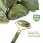 Double Head Natural Jade Facial Roller & Gua Sha Massager Set for Anti-Aging