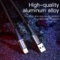 LED Cable For iPhone 12 11 Pro Xs Max X Xr 8 7 6 6S Fast Charging Phone Data Cable For iPad