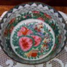 Decorative Hand Painted Asian Bowl - Small Size, 3" X 4 1/2" X 3"