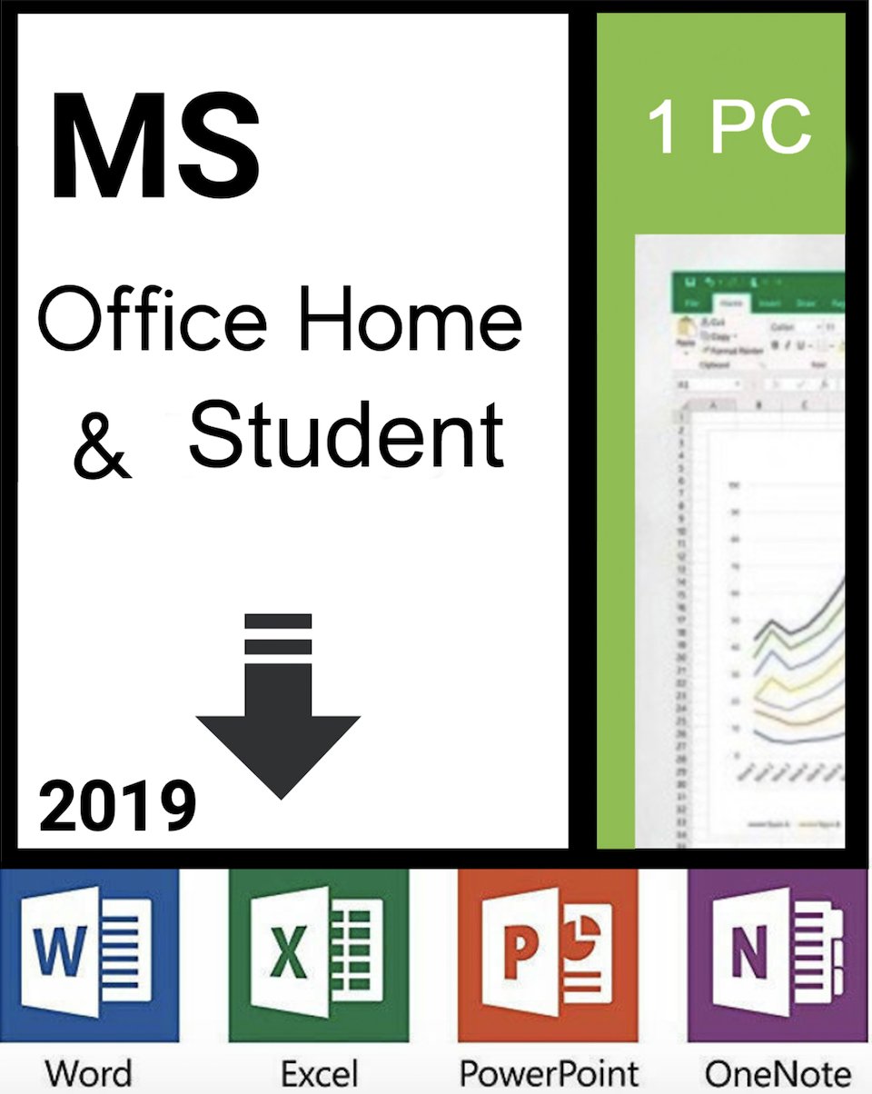 Microsoft Office Home and Business 2019 1PC/Windows ( Not For Mac OS )