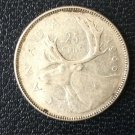 1966 Canadian Quarter EXACT COIN Circulated Nice Grade 80% Silver Nice Condition