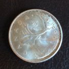 1968 Canadian Elizabeth II Twenty Five Cent 50% Silver Quarter Coin Circulated