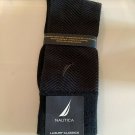 1 Pair Non-pilling NAUTICA Luxury Classics Dress Socks Black Size 8-12 Men’s NEW