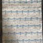 Wedding Gift Wrap Paper + Tablecloth Vintage 2 Sheets Giant 8 sqft Sealed Blue