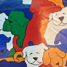Dog Puppy GiftWrap Lab Retriever Beagle Bulldog Fun Wrapping Paper New 2 SHEETS Dog Puppy GiftWrap Lab Retriever Beagle Bulldog Fun Wrapping Paper New 2 SHEETS