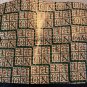 VTG CHRISTMAS WRAPPING PAPER THICK GLOSSY GIFT WRAP PRETTY NOEL RED GREEN GOLD