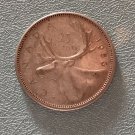 1956 Canadian 80% Silver Quarter 25 cents. Very nice relief 1956 Canadian 80% Silver Quarter 25 cents. Very nice relief