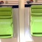 2 American Tourister Adjustable Latching NEW Woven Luggage Strap 74" X 2" Green