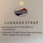 2 American Tourister Adjustable Latching NEW Woven Luggage Strap 74" X 2" Green