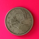 1937  Canadian Silver Quarter-twenty five cent