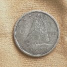 Canada 1955 Bluenose Dime 10 Cent Canadian Silver EXACT COIN very Nice Relief Canada 1955 Bluenose Dime 10 Cent Canadian Silver EXACT COIN very Nice Relief