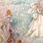 VTG Wedding WRAPPING PAPER GIFT WRAP Retro 1960 Bridal Carlton USA 1 LGE 20x29