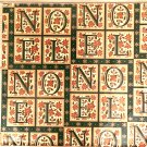 VTG CHRISTMAS WRAPPING PAPER THICK GLOSSY GIFT WRAP NOEL RED GREEN GOLD VTG CHRISTMAS WRAPPING PAPER THICK GLOSSY GIFT WRAP NOEL RED GREEN GOLD