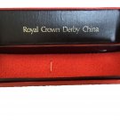 Vtg RoyalCrown Derby ORIGINAL Presentation Storage Cutlery Box Empty 8X 2 1/4