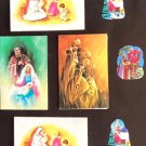 Christmas Gift tags NATIVITY Christian Religious 4 tags + 3 beautiful seals Christmas Gift tags NATIVITY Christian Religious 4 tags + 3 beautiful seals
