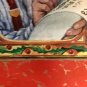 GIFT WRAP CHRISTMAS 1960s wrapping paper Nostalgic LETTERS to SANTA Vtg NOS