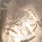 VTG WEDDING GIFT WRAP METALLIC SILVER 2 Sheets 2 1/2 ft x 18 in Bells Doves NEW