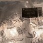 VTG WEDDING GIFT WRAP METALLIC SILVER 2 Sheets 2 1/2 ft x 18 in Bells Doves NEW