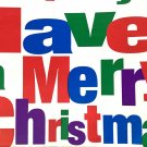 CHRISTMAS WRAPPING PAPER Vtg RETRO 1Sheet GiftWrap 1970s CHEERFUL Bright Colors CHRISTMAS WRAPPING PAPER Vtg RETRO 1Sheet GiftWrap 1970s CHEERFUL Bright Colors