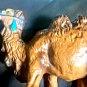 Nativity Crèche Standing Camel Big Vintage Christmas Painted From Italy 7 x 5 in