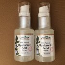 Genuine 2 Hyaluronic Acid Serum 1oz GLASS bottles SEALED 99% Natural NO FILLERS Genuine 2 Hyaluronic Acid Serum 1oz GLASS bottles SEALED 99% Natural NO FILLERS