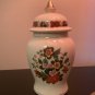 Ginger Jar + Storage Dish Lid Set Vintage SADLER 24K Gold trim Oriental Asian