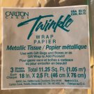 Metallic HIGH SHINE Gift Wrap Tissue Gold Vtg USA Great in Gift Bags 5 pcs total Metallic HIGH SHINE Gift Wrap Tissue Gold Vtg USA Great in Gift Bags 5 pcs total