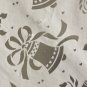 WEDDING GIFT WRAP PAPER LUXURY METALLIC FOIL SILVER BELLS 2 SHEETS GIFTCARD VTG