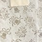 WEDDING GIFT WRAP PAPER LUXURY METALLIC FOIL SILVER BELLS 2 SHEETS GIFTCARD VTG