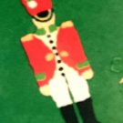 CHRISTMAS GIFT WRAP PAPER LITTLE DRUMMER BOY SOLDIER Vintage  1 Sheet 2ft X 20in