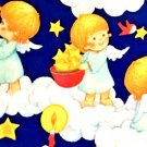 CHRISTMAS WRAPPING PAPER ANGELS RARE HELEN STEINER RICE GIFTWRAP 2 ft x20 VTG CHRISTMAS WRAPPING PAPER ANGELS RARE HELEN STEINER RICE GIFTWRAP 2 ft x20 VTG