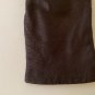 Gloves Leather Womenâs Dark Brown Size 7 Wool Lining Made in Italy Vintage