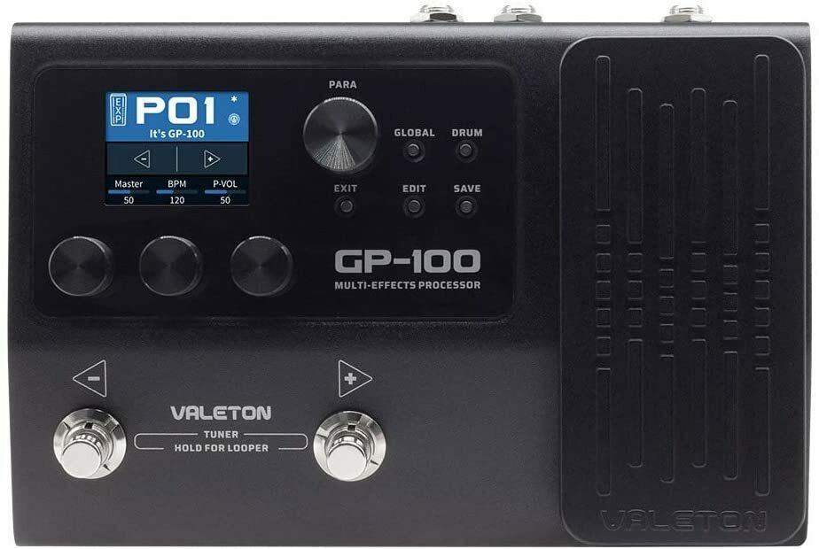 Valeton GP-100 Multi-Effects Processor Loop/Drum/140+ Effect Settings Fast Ship!