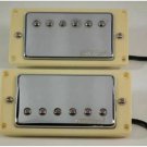 Wilkinson WVC Vintage Hot Alnico Humbucker set Neck/Bridge Chrome Fast U.S Ship