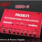 MOEN MISO-8 ISOLATED EFFECTS POWER SUPPLY 9/12/18V SWITCH OPTS. Red CASE NEW