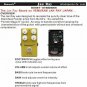 Demonfx Jan Ray Gun Overdrive Captures Those Classic Tones Fast US Ship No wait!