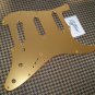 Rifftone Gold Anodized 11-Hole Standard Strat-type Pickguard New Fast Ship