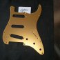 Rifftone Gold Anodized 11-Hole Standard Strat-type Pickguard New Fast Ship