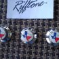 Rifftone Texas Flag UFO Type Guitar Knobs 3 Set Class up that Axe! Fast US ship