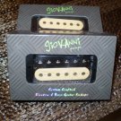 GIOVANNI GVH-ROCK High Output (NECK + BRIDGE) PICKUP SET ZEBRA FAST US SHIP!