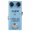 YUER Analog Chorus Electric Guitar Effects Pedal True Bypass RF-07 New