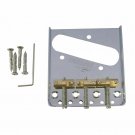Wilkinson WTB Telecaster Guitar Ashtray Bridge w/ Compensated Brass Saddles New