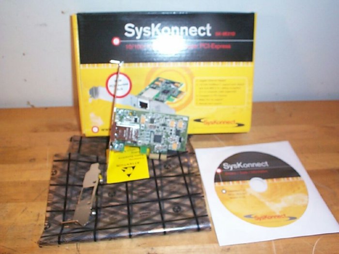 SysKonnect 10/100/1000  PCI-X Network Card     SK9E21D