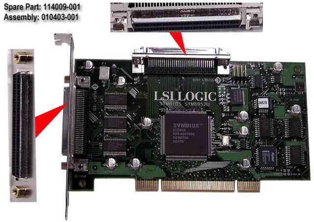 HP Ultra2 LVD SCSI PCI Controller