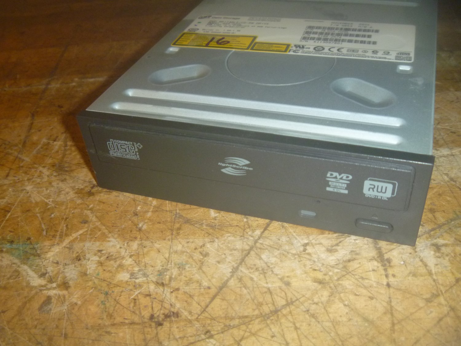 HP 16x DVD-RW DL , Lightscribe, Desktop, IDE Free S/H