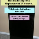 TV SCREEN REPLACEMENT FOR 50" VIZIO P-Series Pui-B1