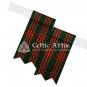 42 Size Scottish 8 Yard Ross Hunting Modern TARTAN KILT Package Kilt Pin Flashes Socks