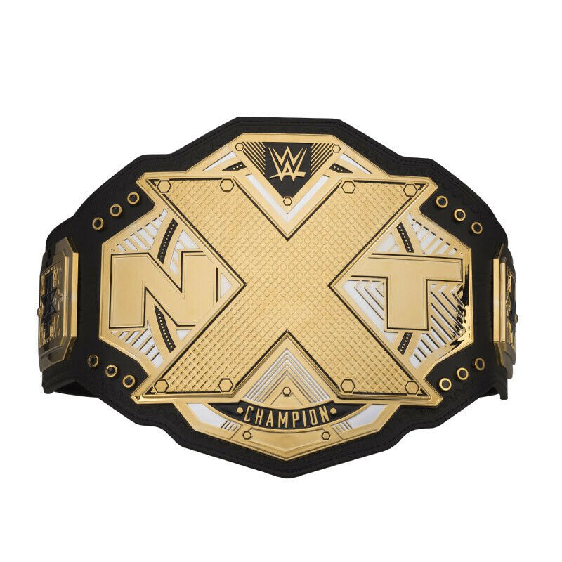 NXT WWE Authentic NXT Championship Belt Commemorative Title Belt Gold