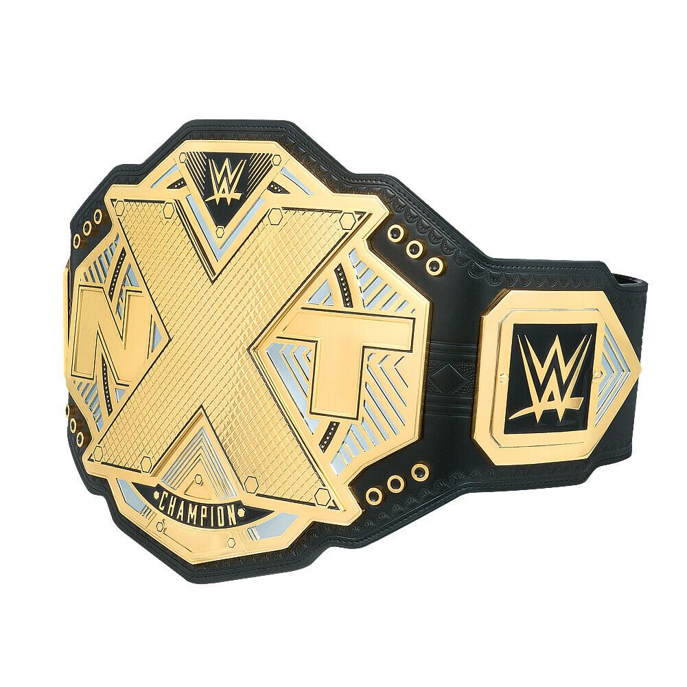 NXT WWE Authentic NXT Championship Belt Commemorative Title Belt Gold