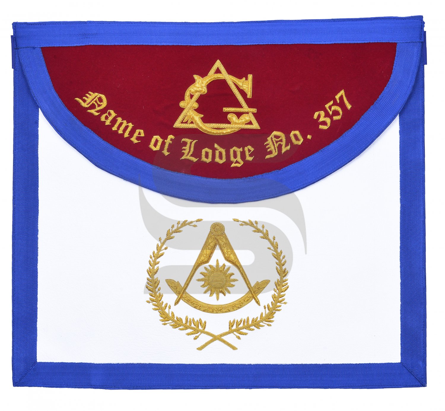 Masonic APRON The Eastern Light Past Master Masonic APRON Aprons